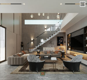 thiết kế phòng khách