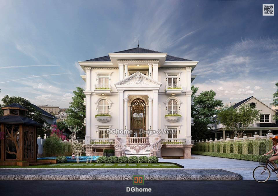 Chọn thiết kế nhà phong cách hiện đại hay tân cổ điển.