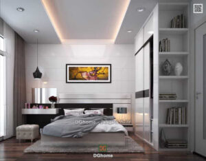 Thiết kế nội thất phòng ngủ 12m2