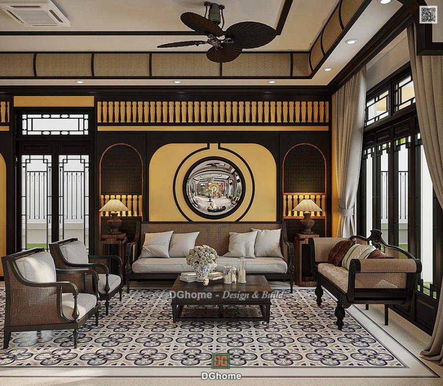 Phong cách Indochine tối giản