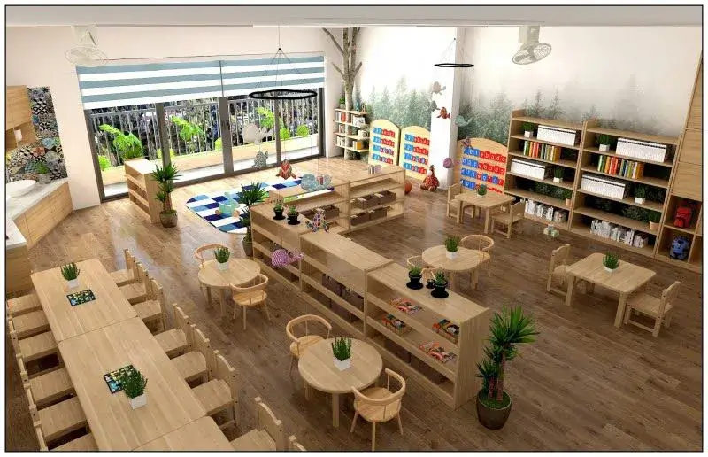 Bí quyết lựa chọn nội thất phòng học mầm non chất lượng và phù hợp