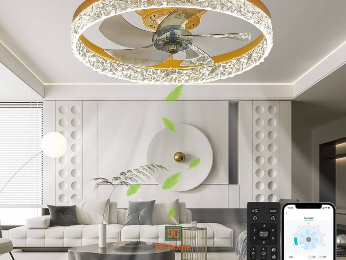 Thay thế quạt truyền thống bằng quạt trang trí