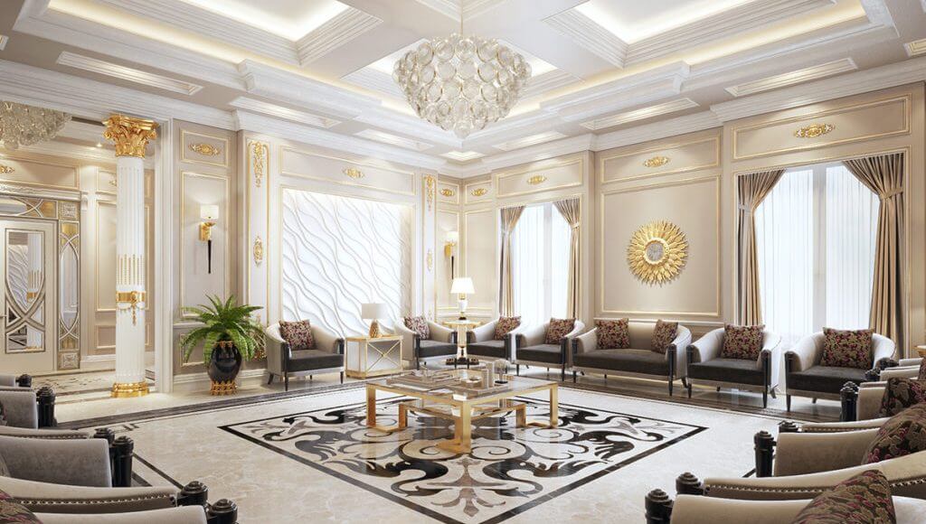 Thiết kế thi công nội thất biệt thự sang trọng 2024